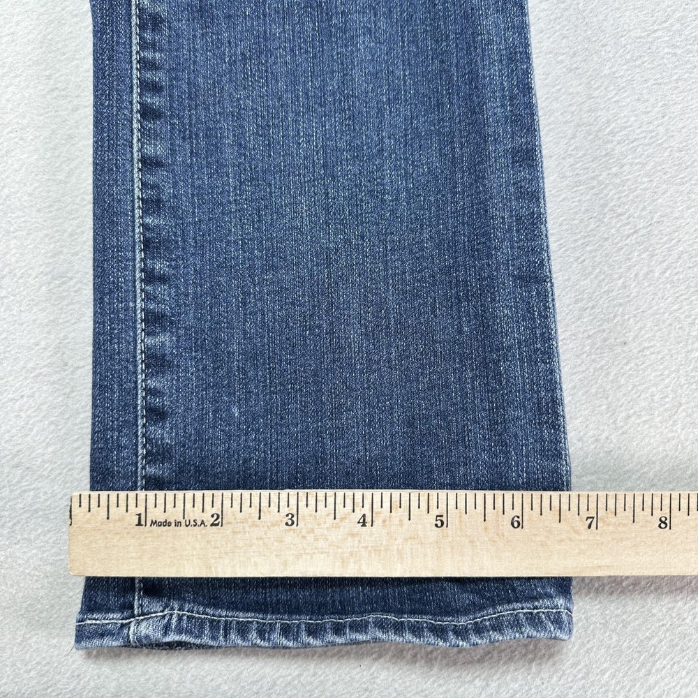 AG Adriano Goldschmied Women's Boot Cut Jeans — Medium Blue Wash - Picture 12 of 13